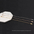 Stainless Steel Dainty Mini Spheres Bead Thin Chain Bracelet For Women Girls